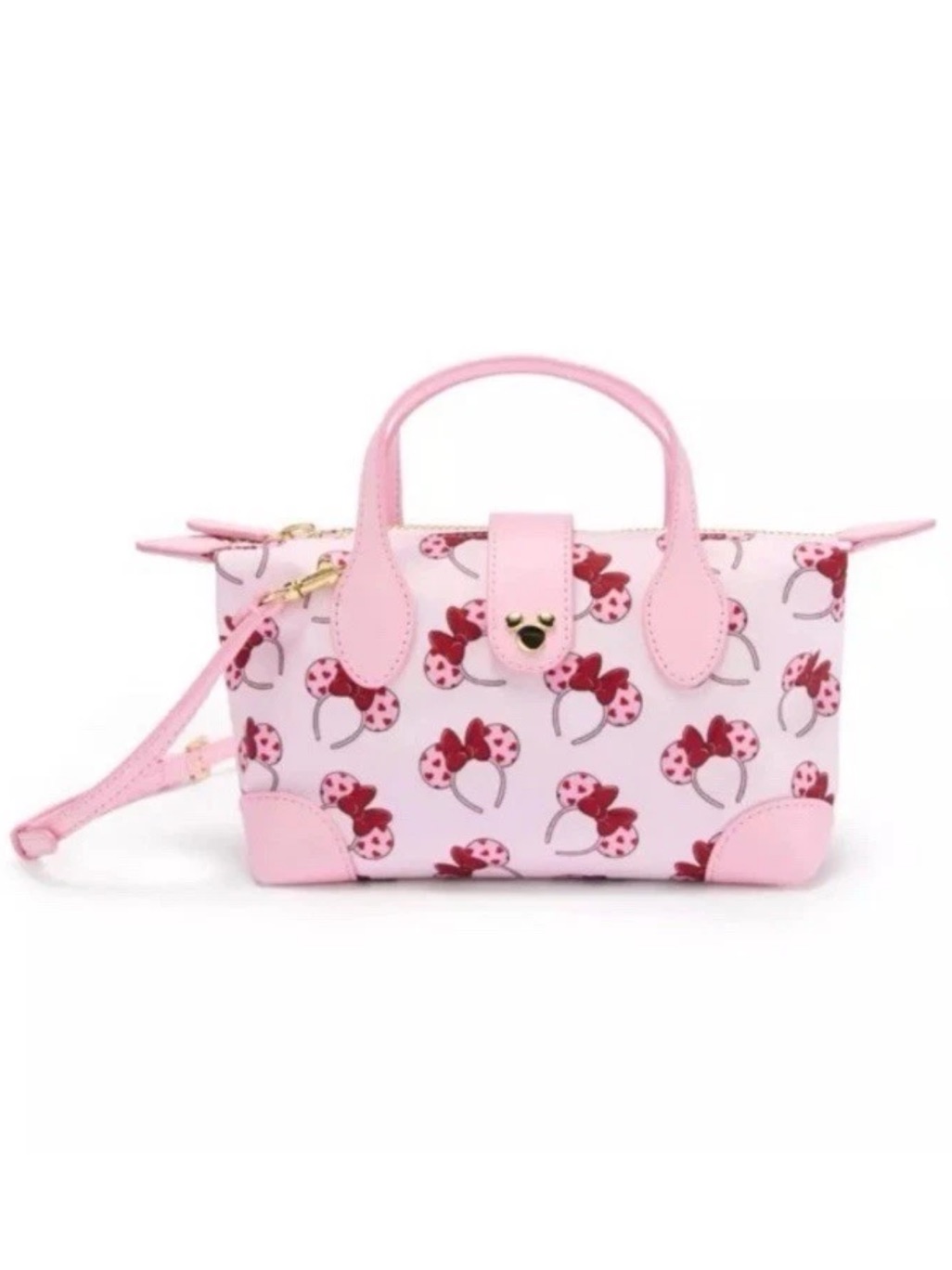 Stoney Clover Lane Disney Minnie Hearts Headband Crossbody - Nwt